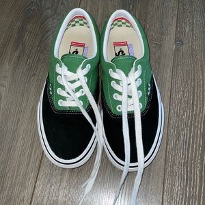 new green and black vans